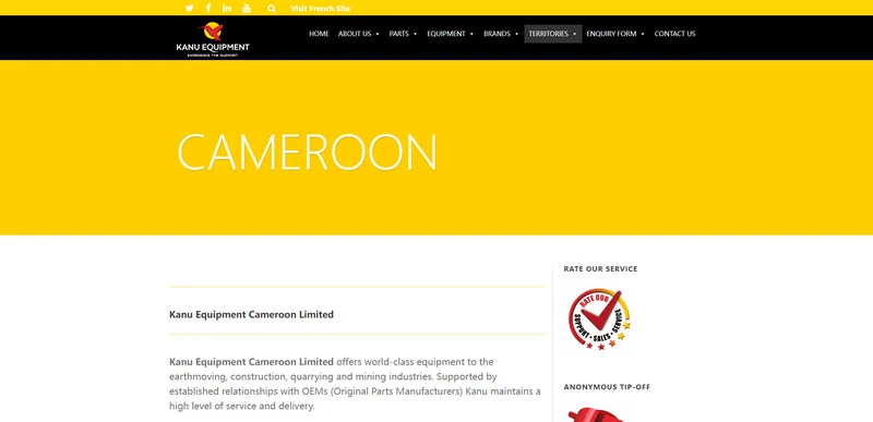 Kanu Equipment Cameroon Kanu Equipment Cameroon